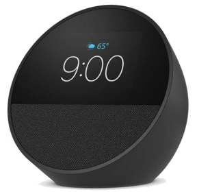 Alexa Amazon Echo Spot - Smart Alarm Clock - Color Negro