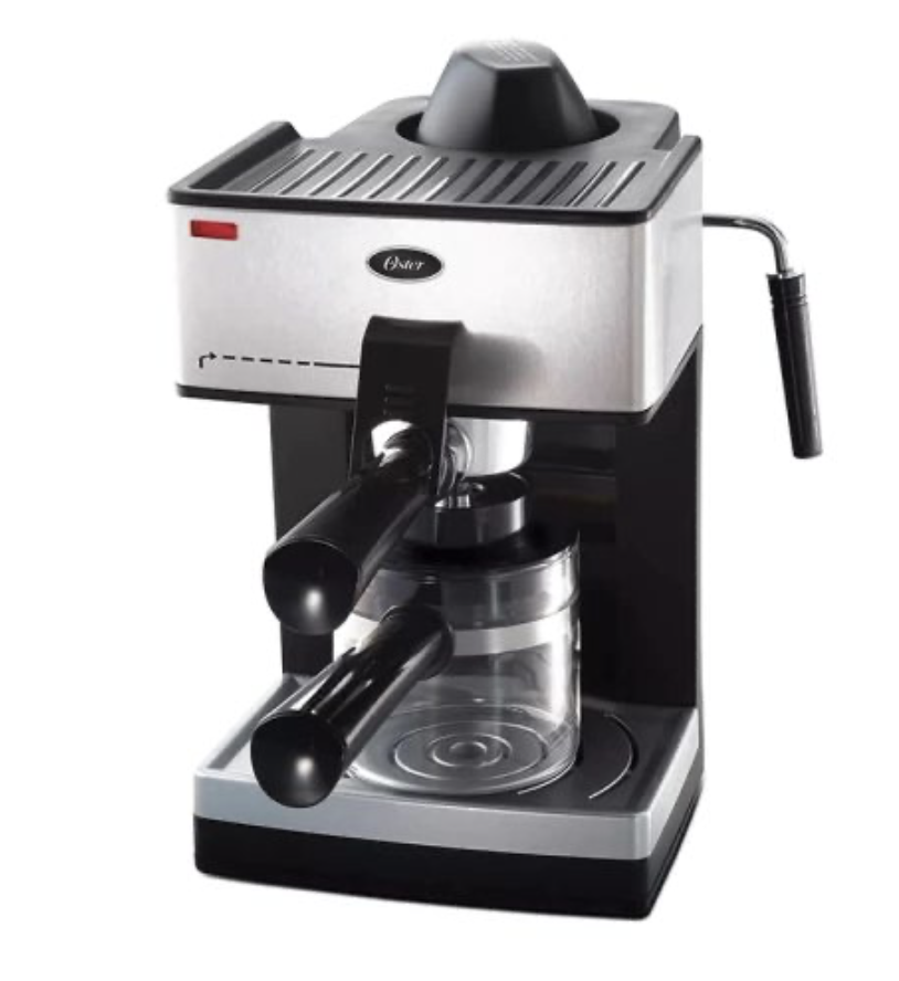 Cafetera oster para espresso y capuchino