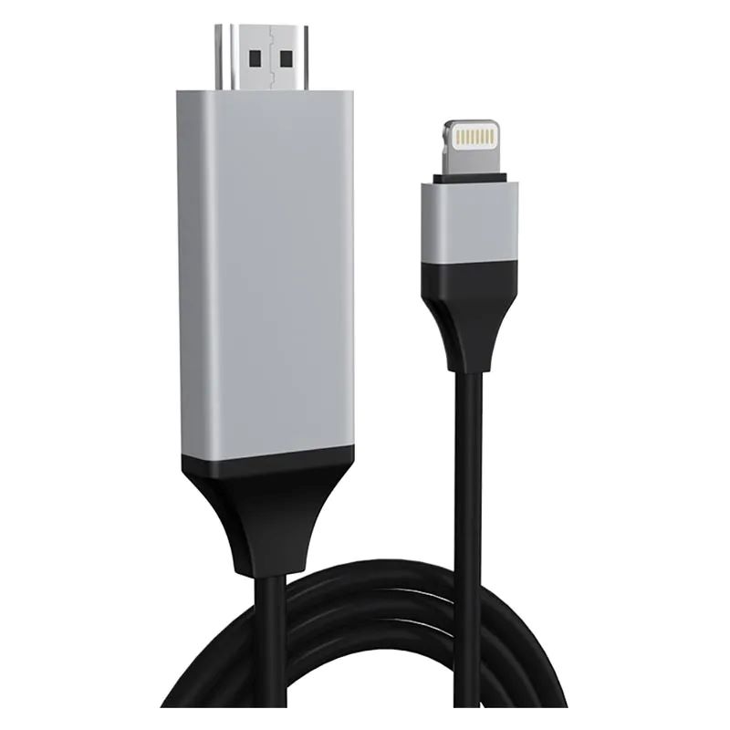 Cable adaptador de telefono a tv lightning a hdmi