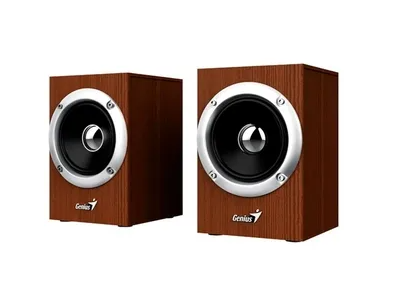 Parlantes Genius Sp-Hf280 Usb Wood Gp-190005