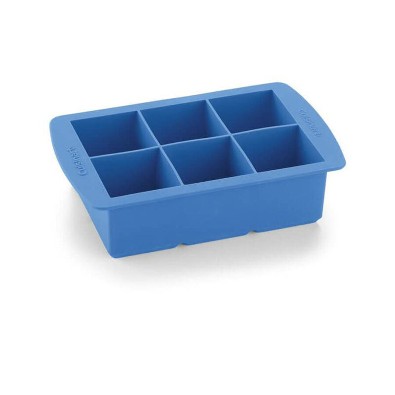 Bandeja Cuisinart Para Hielo 6 Cubos Extra Grandes Azul