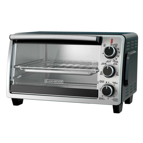 Horno Tostador Black And Decker Bd-To1950Sbd 4 Rebanadas 1350W Acero Inox.