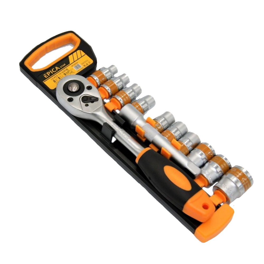 Set De Ratchet Y Dados 12 Piezas Epica Star