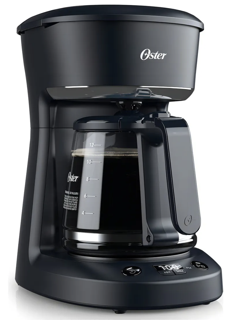 Cafetera Oster De 12 Tazas Con Indicador De Encendido