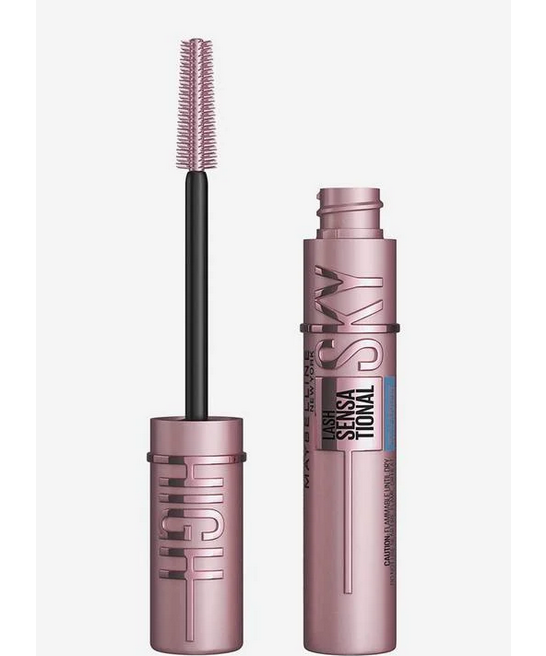 Máscara para Pestañas Lash Sensational Sky High Waterproof Maybelline Black