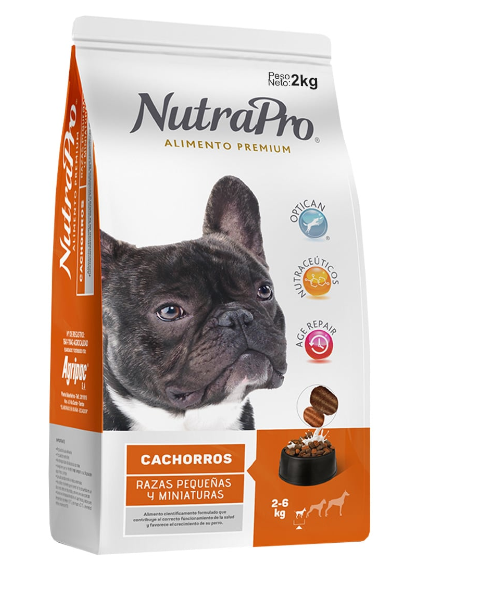 Alimento Para Perros Nutrapro Cachorro Razas Pequeñas Y Minis 2Kg