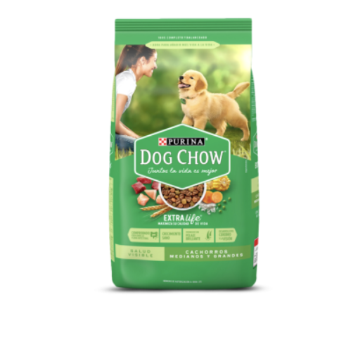 Alimento PURINA DOG CHOW PERRO CACHORRO RAZA MEDIANAS Y GRANDES 2kg