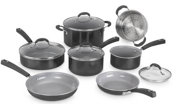 Set De Ollas Cuisinart 11 piezas 54C-11Bk