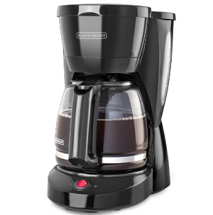 Cafetera para 12 tazas - negra - Black+Decker