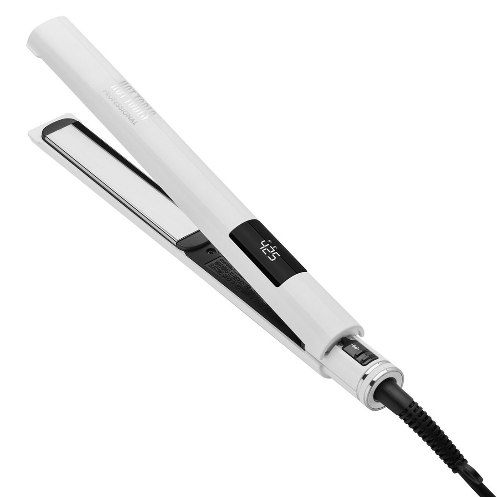 Plancha de cabello Hot Tools 1" de Titanio + Oro Blanco