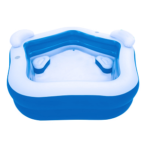 Piscina Inflable Con Reposacabeza Bestway /213cmx200cmx69cm