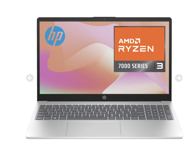 Laptop Hp 15fc0004la Ryzen 3 7320u Ram 8gb Ssd512gb Windows 11 Home 15.6″ EspaÑol