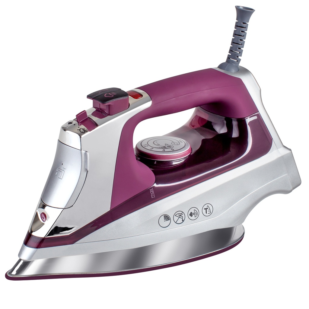 Plancha de ropa black decker 1600W-titano violeta