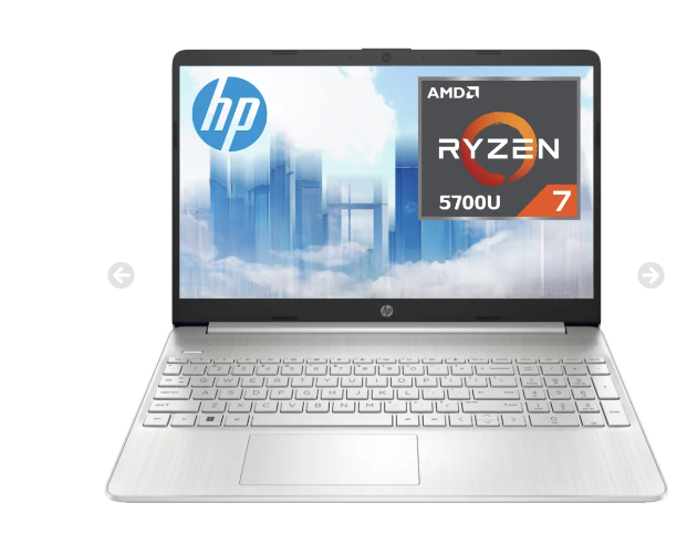 Laptop Hp 15-ef2525la Ryzen 7 5700u Ram 16gb Ssd512gb M.2 15.6″