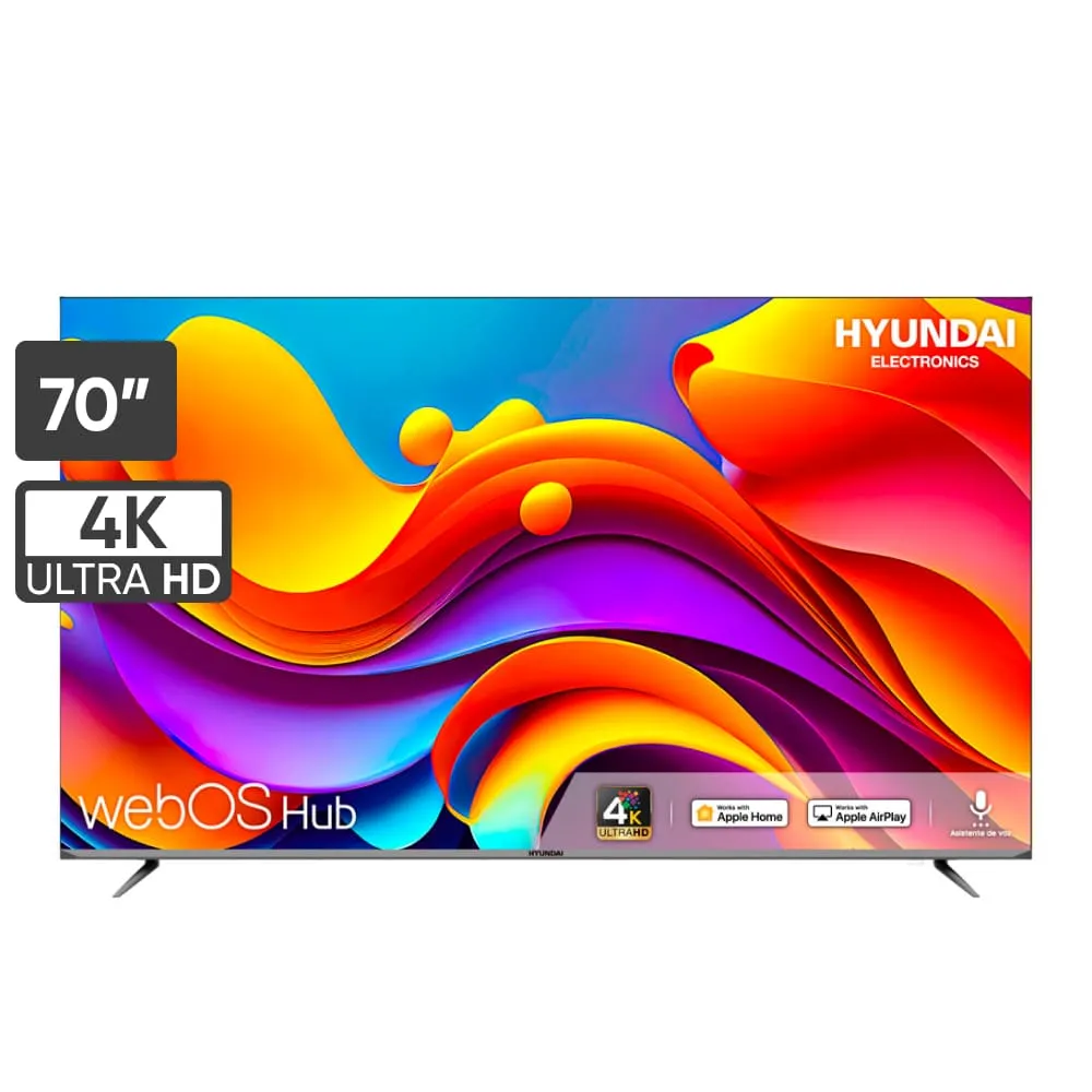 Televisor hyundai 70 pulgadas Google TV Promo