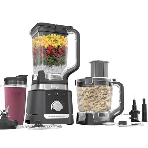 [CO905CK] LICUADORA NINJA DE LUJO 1600 WATTS CON PROCESADOR DE ALIMENTOS, 7 PROGRAMAS AUTO IQ