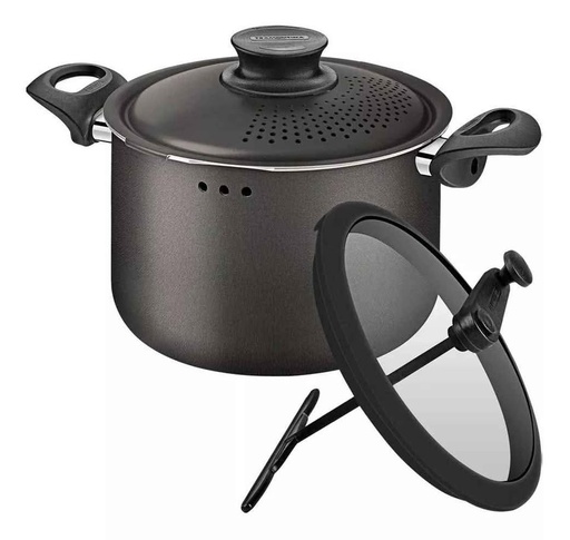 [20598/610] Olla Tramontina Antiadherente 3 En 1 Paris De 4,8 Lt