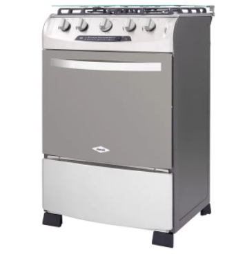 [HA-OREGANO 60-VF-GP-INOX] Cocina 4Q. 24" Acero Inox.- E.E. - Grill Electrico - Parrilla