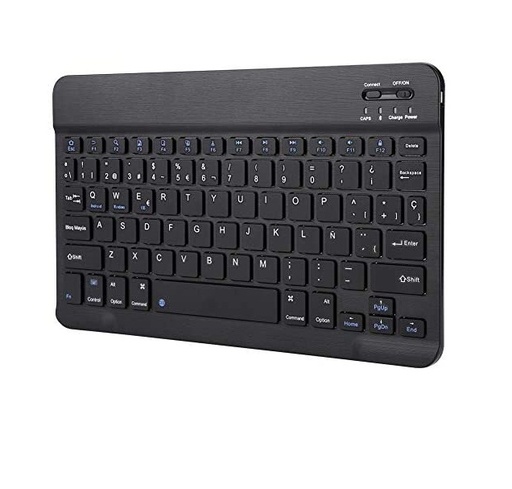 [DEFAULT-41377] Teclado Bluetooth De 10” Con Luz Led Negro