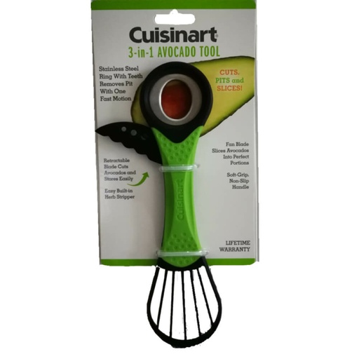 [CUI-CTG-00-AVO] Utensilio Para Aguacate Cuisinart 3 En 1