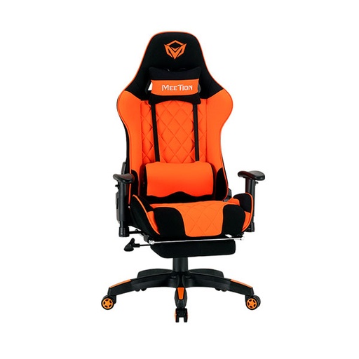 [MTCHR25] Silla Gaming Meetion Con Reposa Pies Color Naranja