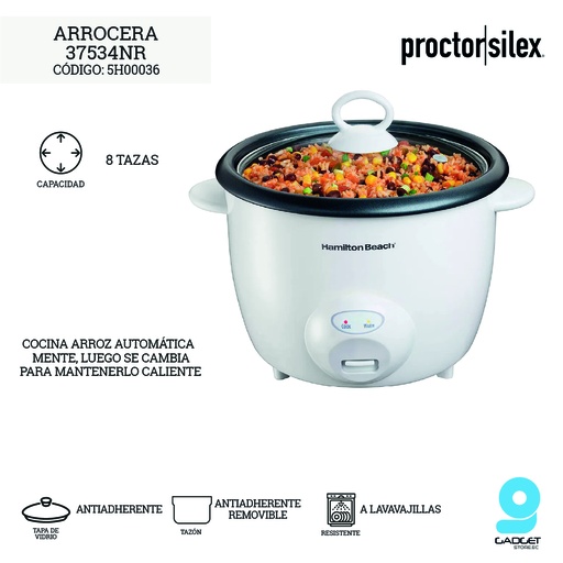 [DEFAULT-37221] Arrocera 20Tazas 37532/37532N Proctor Silex