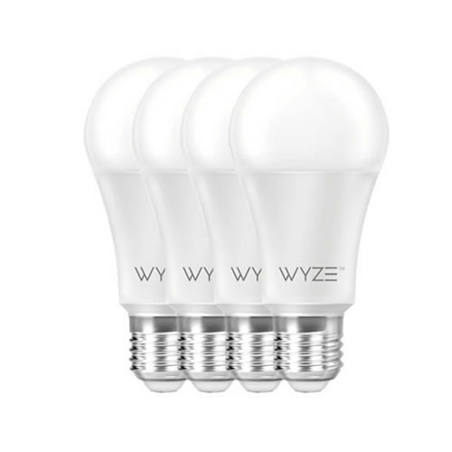 [DEFAULT-19101] Pack Bombillas Focos Inteligentes Wyze Bulb 4-Pack Remoto 9.5W Dimerización