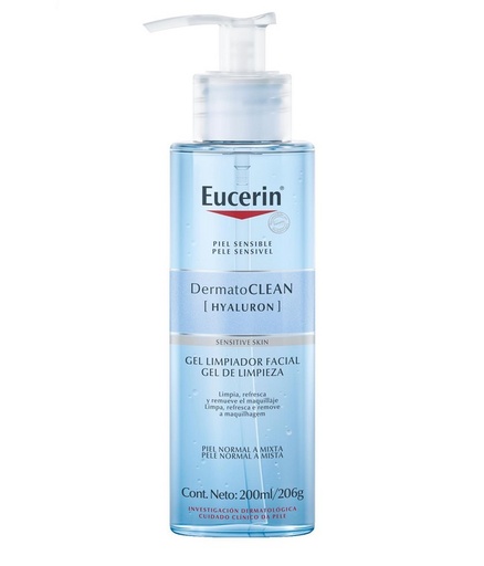 [glamo_122] Eucerin Dermatoclean Gel Limpiador Facial