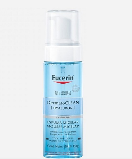 [glamo_123] Eucerin Dermatoclean Hyaluron Espuma Micelar