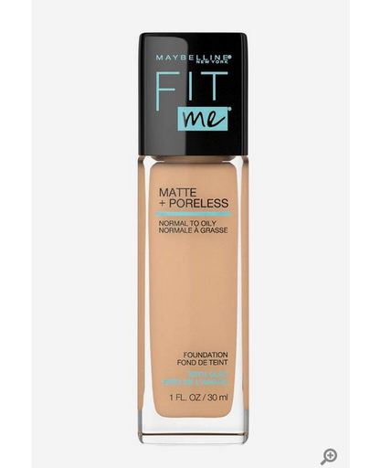 [glamo_100] Base Líquida Fit Me Matte & Poreless Maybelline Warm Nude128