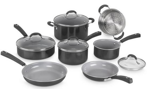 [CUI-54C-11BK] Set De Ollas Cuisinart 11 piezas 54C-11Bk