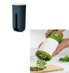 [P000000449] Combo para la cocina Molino de Hierbas + Dispensador de Funda