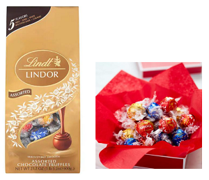 [usa_lindorchocos] Chocolate Lindor surtidos 600 gr - dulces - golosinas