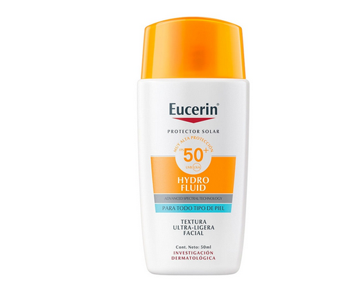 [glamo_58] Eucerin Sun Hydro Fluid SPF50+ Ultra Ligero de 50 ml