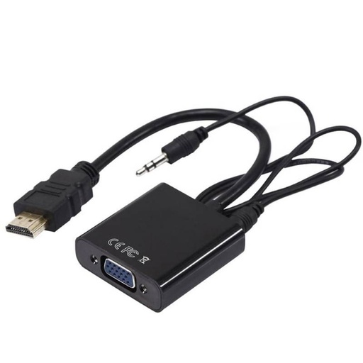 [ADAPTADORVGA] Adaptador hdmi A VGA con audio