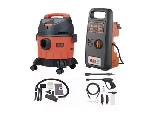 [6L11515] Combo Aspiradora mas Hidrolavadora - Black+Decker