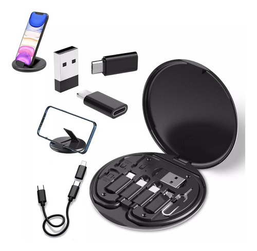 [O8U16602] Mini set multiconector para celular