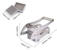 [HOGACO986234] Cortador De Papas A La Francesa De Acero Inoxidable