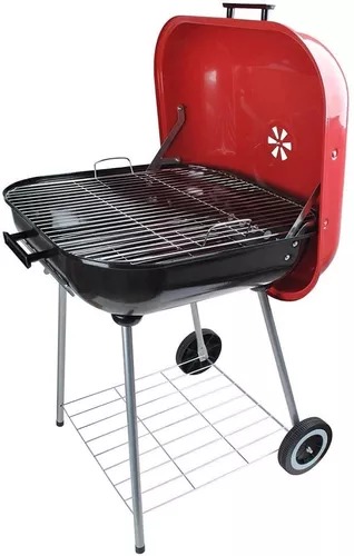 [HG18B] Parrilla Asador Carbón Cuadrada