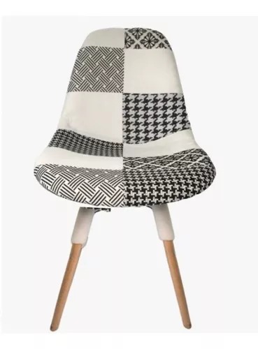 [SILJUEGO54] Silla Eames Multicolor Elegante Moderna Tapizada Webby
